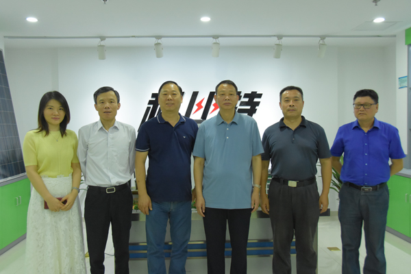 长沙市政协主席、党组书记文树勋一行莅临明博手机登录入口防雷走访调研